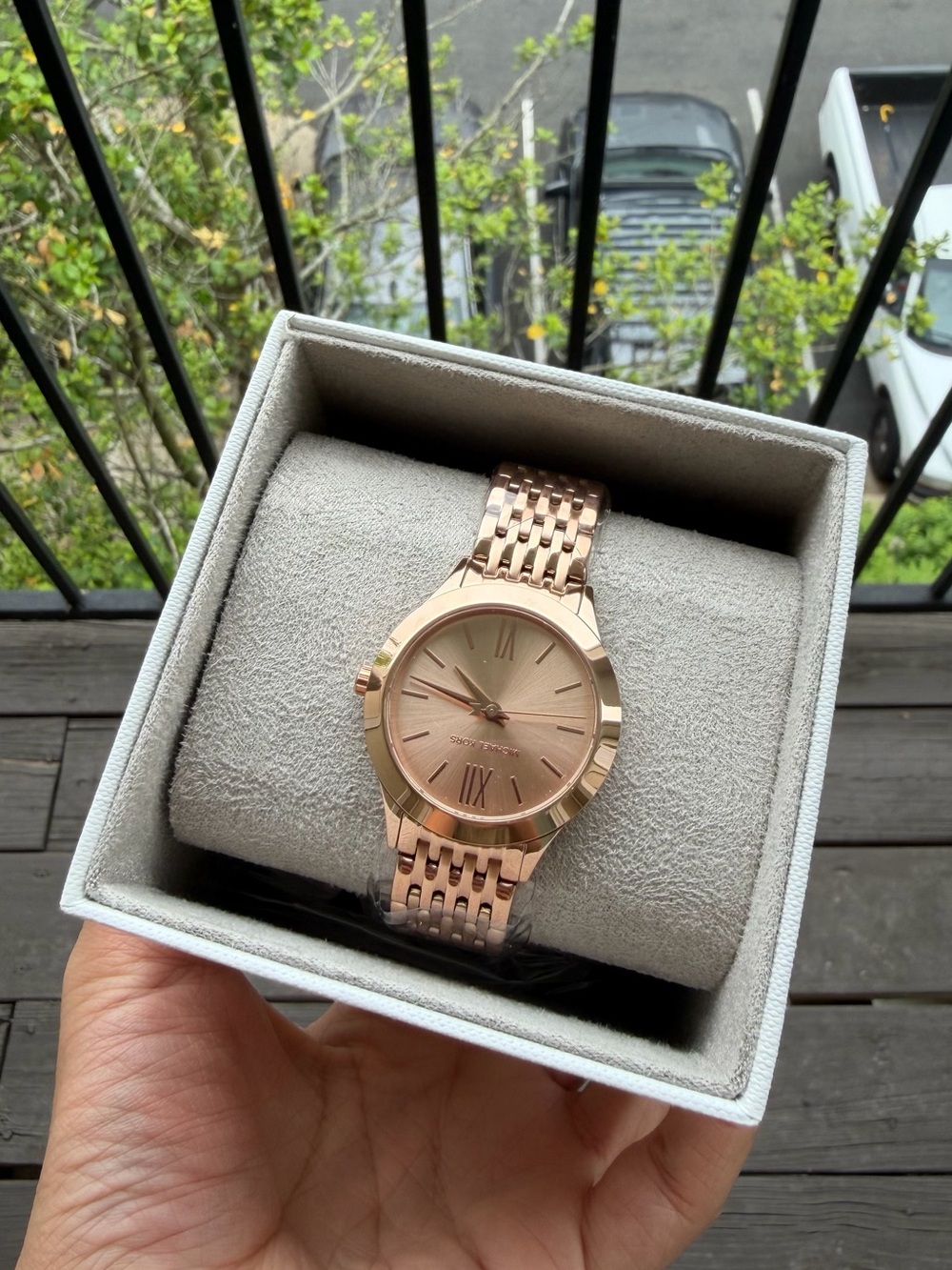 Michael Kors Mini Aspyn Rose Gold-Tone Watch